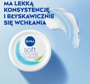 NIVEA Soft krem intensywnie nawilżający do twarzy, ciała i dłoni 300ml