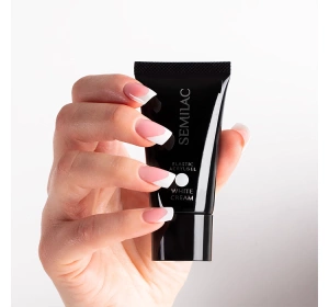 Semilac Elastic Acrylgel akrylożel White Cream 30g