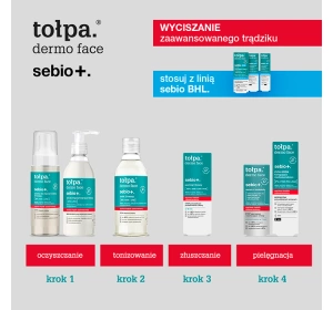 Tołpa Dermo Face Sebio+ peeling 3 kwasy AHA + LHA + PHA 50ml