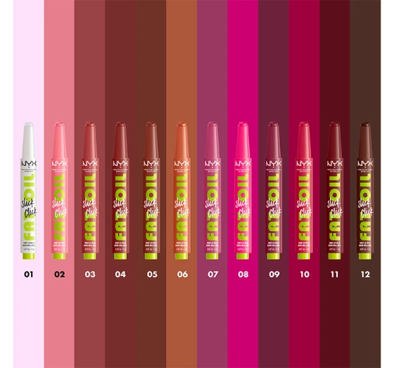 NYX Professional Makeup Fat Oil Slick Click balsam do ust 08 #Thriving 2 g