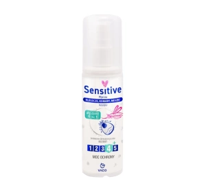 VACO SENSITIVE SPRAY NA KOMARY KLESZCZE MESZKI DLA DZIECI IKARYDYNA10% 80ML