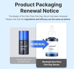 Medicube Zero Pore One Day Serum minimalizujące widoczność porów serum do twarzy do skóry tłustej mieszanej i problematycznej 30 ml
