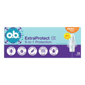 O.B. ExtraProtect tampony Super 16 sztuk