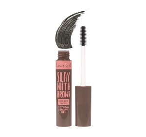 Lovely Slay With Brows utrwalający i koloryzujący żel do brwi 02 Cool Dark Brown