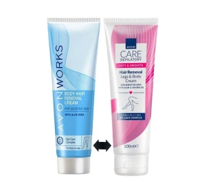 Avon Works krem do depilacji skóry wrażliwej 100ml