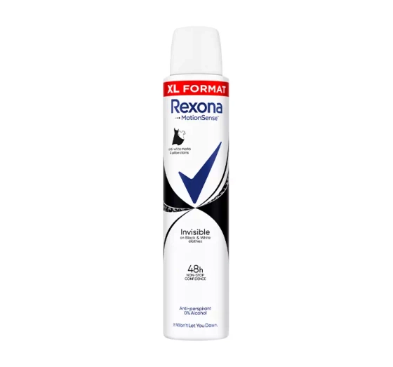 Rexona Invisible antyperspirant w sprayu dla kobiet 200ml