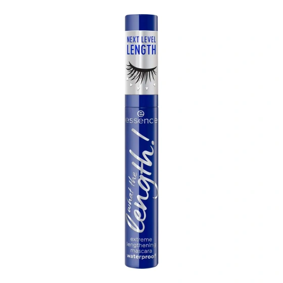 Essence What The Length! wydłużający tusz do rzęs 02 Black Waterproof 10 ml