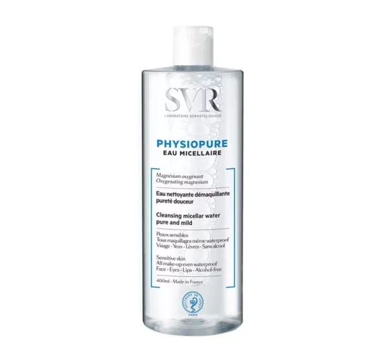 SVR Physiopure delikatnie oczyszczająca woda micelarna 400ml