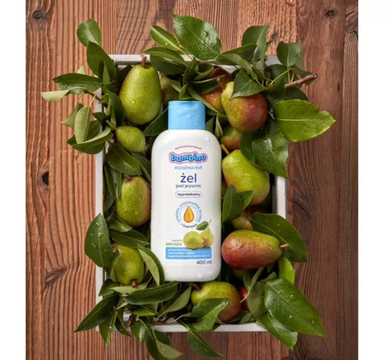 Bambino Rodzina żel pod prysznic hiperdelikatny zapach gruszki 400ml