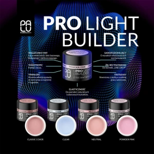 PALU PRO Light Builder żel budujący do paznokci UV/LED Soft White 90 g