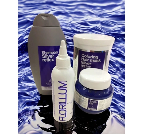 Kallos Silver Reflex szampon do włosów blond rozjaśnianych i siwych 350ml