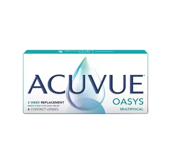 SOCZEWKI KONTAKTOWE ACUVUE OASYS MULTIFOCAL 6 SZTUK -1.00/8.4/M