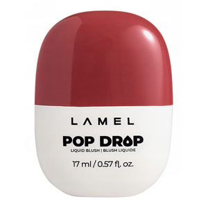 Lamel Pop Drop płynny róż do twarzy 02 Rosewood 17 ml