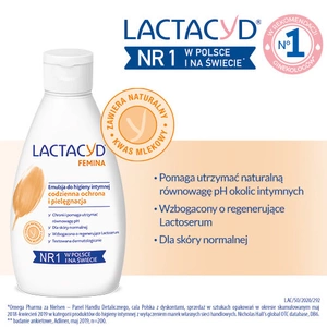 Lactacyd Femina emulsja do codziennej higieny intymnej 200ml