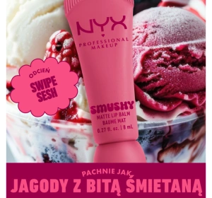 NYX Professional Makeup Smushy balsam do ust o matowym wykończeniu 02 Swipe Sesh 8 ml