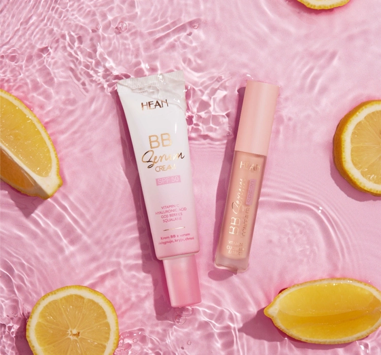 BB-крем для лица Hean BB Serum Cream SPF 50, сияющий, оттенок 03 Medium, 30 мл — фото 5