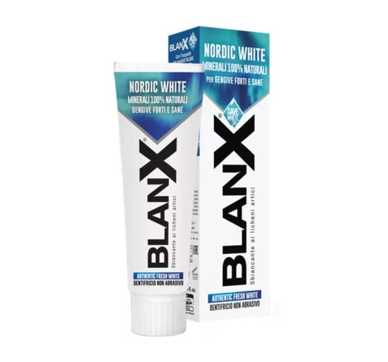 Blanx Nordic White wybielająca pasta do zębów 75ml