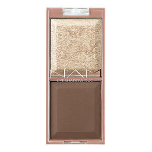 NAM Eyeshadow Duo mini paletka z matowym i foliowym cieniem do powiek 04 5 g