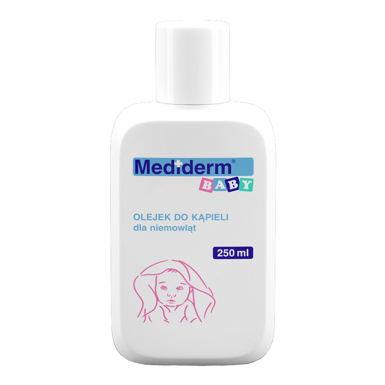 Mediderm Baby olejek do kąpieli dla niemowląt 250 ml