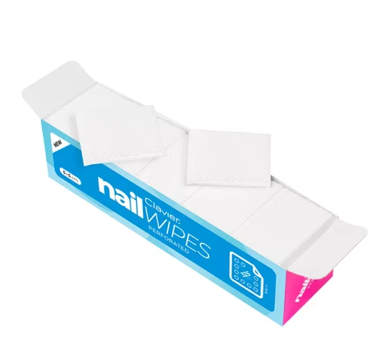 Clavier Nail Wipes perforowane waciki bezpyłowe 325 sztuk