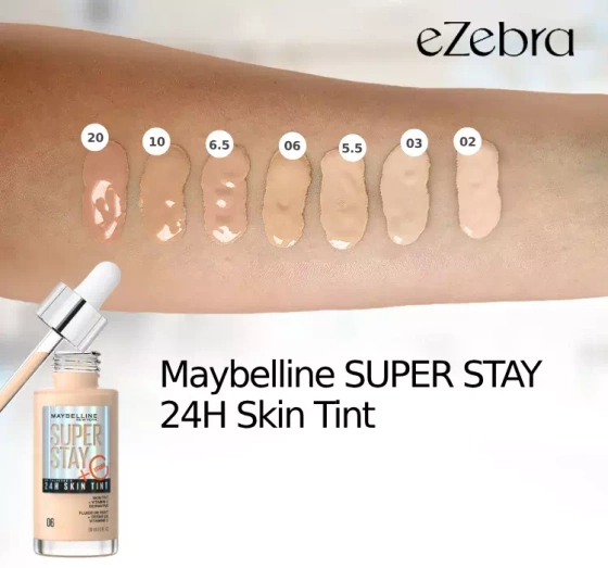Maybelline Super Stay 24h Skin Tint podkład do twarzy rozświetlający 23 30 ml