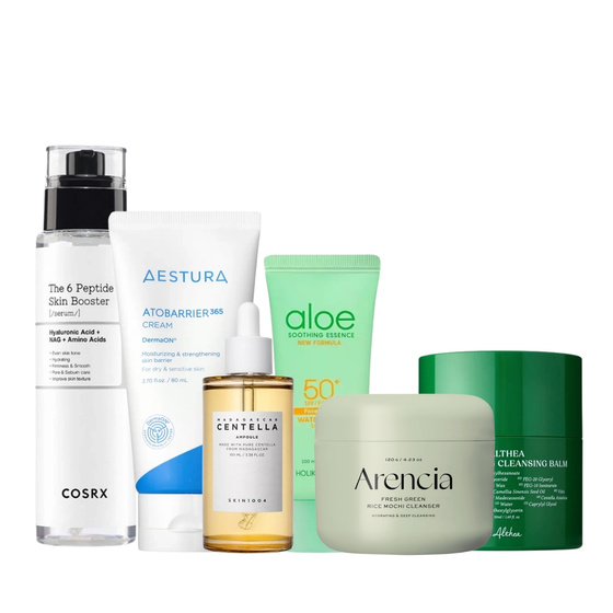 eZebra K-Beauty Set Moisturizing zestaw koreańskich kosmetyków nawilżających