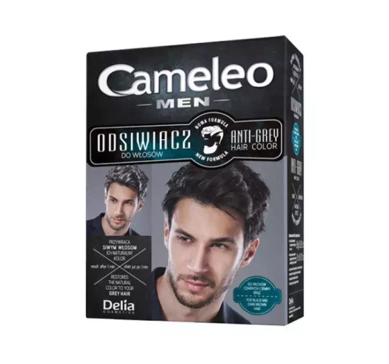 DELIA CAMELEO MEN ODSIWIACZ DO WŁOSÓW CZARNY