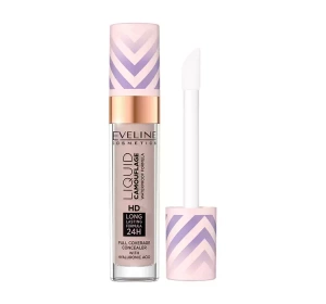Eveline Liquid Camouflage korektor kryjący z kwasem hialuronowym 04 Light Almond 7ml