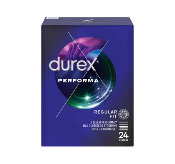 Durex Performa prezerwatywy przedłużające stosunek 24 sztuki