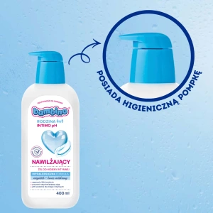 Bambino Rodzina Intimo pH nawilżający żel do higieny intymnej 400 ml