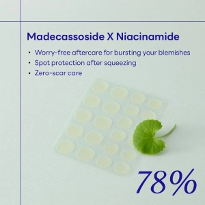 Mediheal Derma Clear Madecassoside Blemish Spot Patch punktowe plasterki na wypryski 44 sztuk