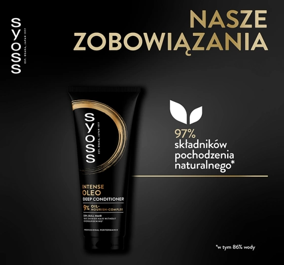 Syoss Oleo Intense intensywna odżywka do włosów suchych i cienkich 250ml