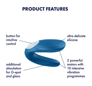 Satisfyer Double Whale Partner Vibrator wibrator dla par