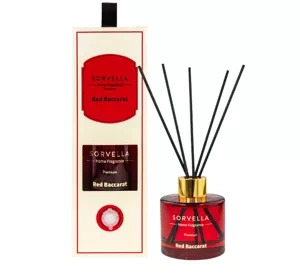 Sorvella Premium dyfuzor zapachowy z patyczkami Red Baccarat 120ml