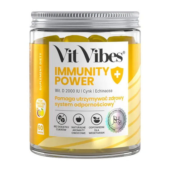 Vit Vibes Immunity Power suplement diety w formie żelków 60 sztuk