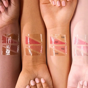 Essece What The Fake! Plumping Lipgloss błyszczyk powiększający usta 100 Sheer Genius 4 ml
