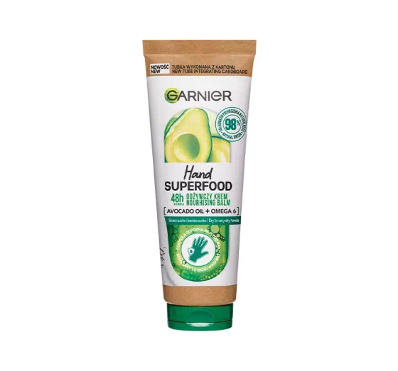 Garnier Hand Superfood odżywczy krem do rąk olejek awokado 75ml