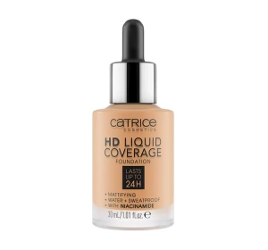 CATRICE HD LIQUID COVERAGE PŁYNNY PODKŁAD KRYJĄCY 034 MEDIUM BEIGE 30ML