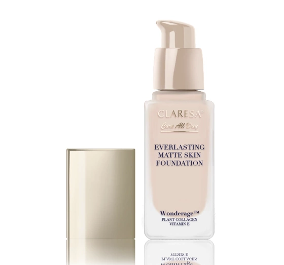 Claresa Care All Day podkład matująco-wygładzający Light Beige 32 ml