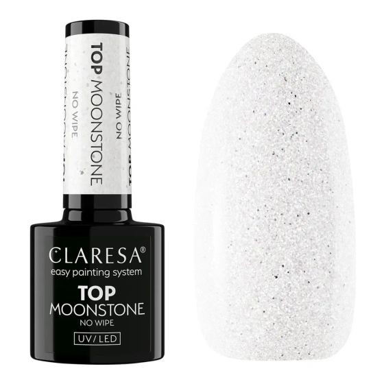 Claresa Top Moonstone No Wipe top hybrydowy bez przemywania 5 g