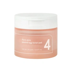 Numbuzin No. 4 Pore Zero Peeled Egg Toner Pad płatki tonizująco-złuszczające 70 sztuk