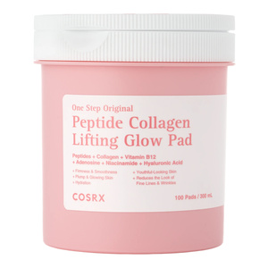 COSRX One Step Original Peptide Collagen Lifting Glow Pad płatki rozświetlająco-liftingujące z peptydami i kolagenem 100 sztuk