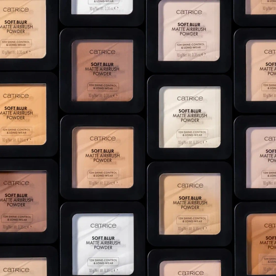 Catrice Soft Blur Matte Airbrush Powder matująco-utrwalający puder do twarzy 010C 10 g