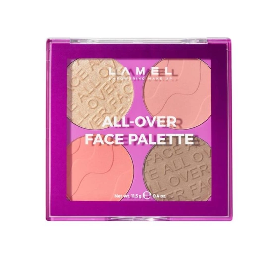 Lamel All Over Face Palette paleta do konturowania twarzy 01 11,5g