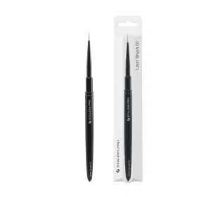 Staleks Pro Expert Gel Brush 01 pędzelek do żelu szerokość 1 mm długość 7 mm