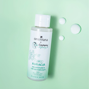 Orientana x Czytamy Etykiety.pl kuracja złuszczająca i wygładzająca 2w1 100 ml