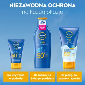 NIVEA SUN Kids Protect&Moisture przeciwsłoneczny balsam do opalania dla dzieci SPF50 200 ml