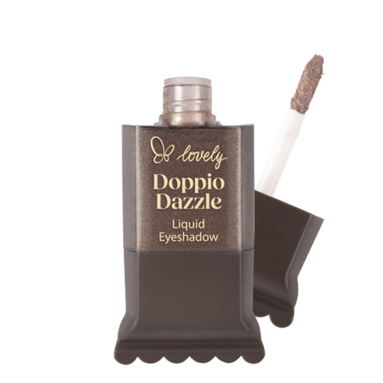 Lovely Doppio Dazzle Liquid Eyeshadow zastygający cień do powiek w płynie 03 9 ml