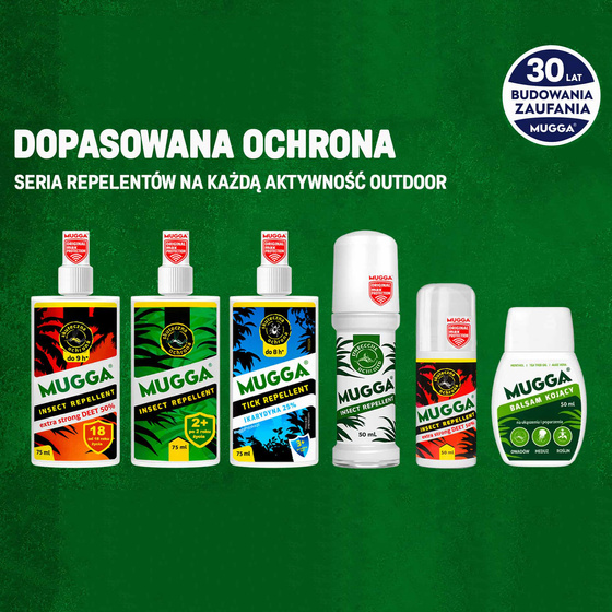 Mugga Extra Strong DEET 50% spray na komary 75 ml