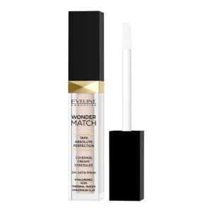 Eveline Cosmetics Wonder Match kryjący korektor w płynie 00 Ivory 6,8 ml 